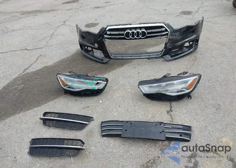 2016 Audi A6 2.0T Premium Plus z USA, uszkodzony, nr VIN WAUGFAFC8GN027851